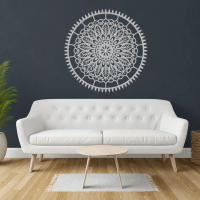 Meditative Spirit Mandala Metal Art - Image 6