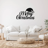 Merry Christmas Metal Art