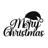 Merry Christmas Metal Art