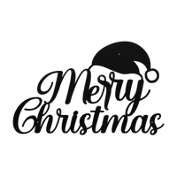 Merry Christmas Metal Art