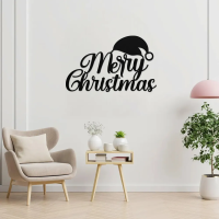 Merry Christmas Metal Art - Image 3
