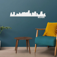 Miami Skyline - Metal Wall Art - Image 7
