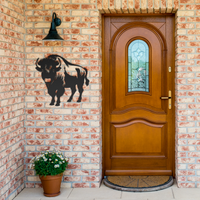 Mighty Bison Metal Wall Art - Image 2