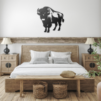 Mighty Bison Metal Wall Art - Image 3