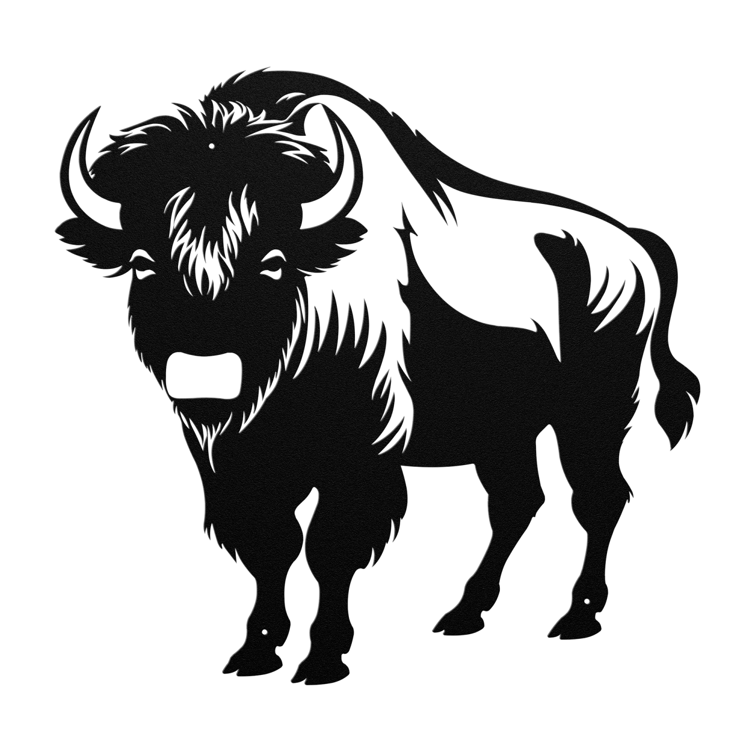 Mighty Bison Metal Wall Art