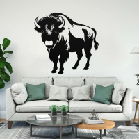 Mighty Bison Metal Wall Art - Image 2