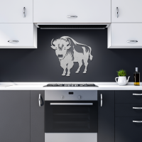 Mighty Bison Metal Wall Art - Image 10