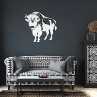 Mighty Bison Metal Wall Art - Image 6