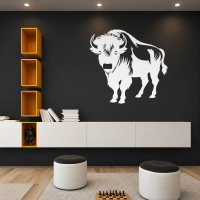 Mighty Bison Metal Wall Art - Image 7