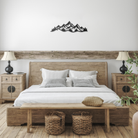 Minimal Mountain View Metal Art - Image 3