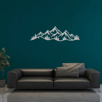 Minimal Mountain View Metal Art - Image 6