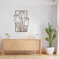 Minimalist Flower Garden Wall Art - Image 4