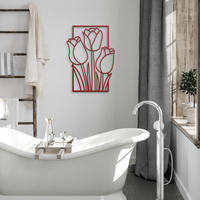 Minimalist Flower Garden Wall Art - Image 4