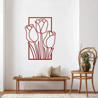 Minimalist Flower Garden Wall Art - Image 5