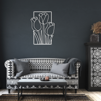 Minimalist Flower Garden Wall Art - Image 6