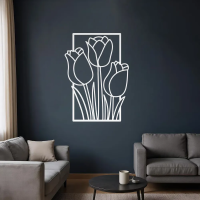 Minimalist Flower Garden Wall Art - Image 7