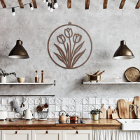 Modern Botanical Steel Art - Image 7