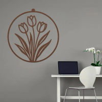 Modern Botanical Steel Art - Image 4