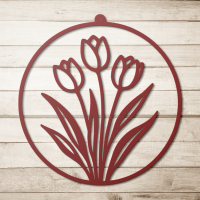 Modern Botanical Steel Art - Image 5