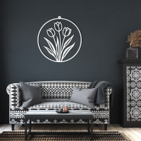 Modern Botanical Steel Art - Image 6