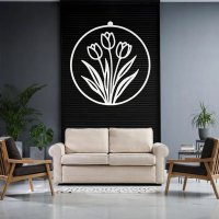 Modern Botanical Steel Art - Image 7