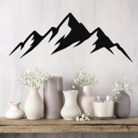 Modern Mountain Landscape Wall Art