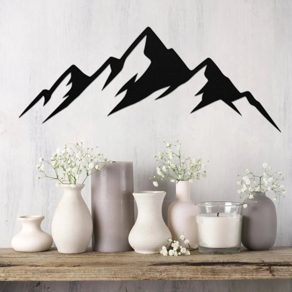 Modern Mountain Landscape Wall Art