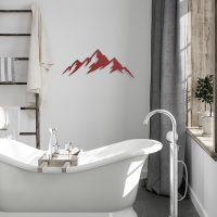 Modern Mountain Landscape Wall Art - Image 4