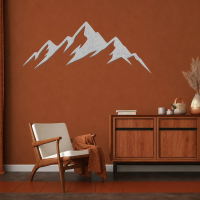 Modern Mountain Landscape Wall Art - Image 6