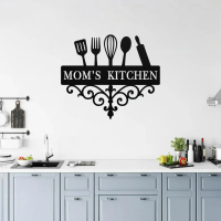 Mom’s Cozy Kitchen Metal Art
