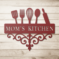 Mom’s Cozy Kitchen Metal Art - Image 5