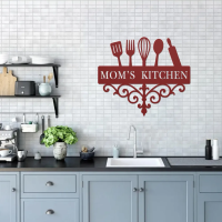 Mom’s Cozy Kitchen Metal Art - Image 5