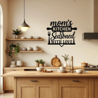 Mom’s Kitchen Farmhouse Wall Art - Image 3