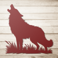 Moonlight Howling Wolf Wall Art - Image 5