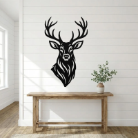 Mountain Deer Head Wall Art