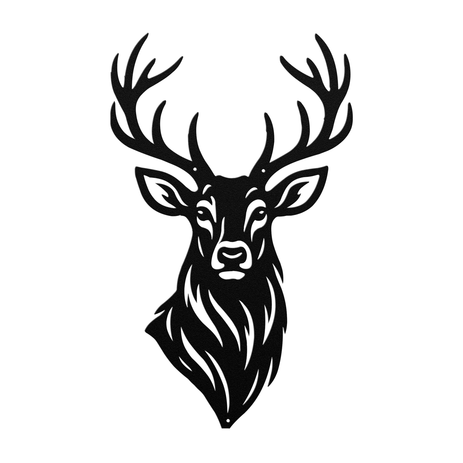 Mountain Deer Head Wall Art