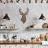 Mountain Deer Head Wall Art - Image 7