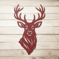 Mountain Deer Head Wall Art - Image 5