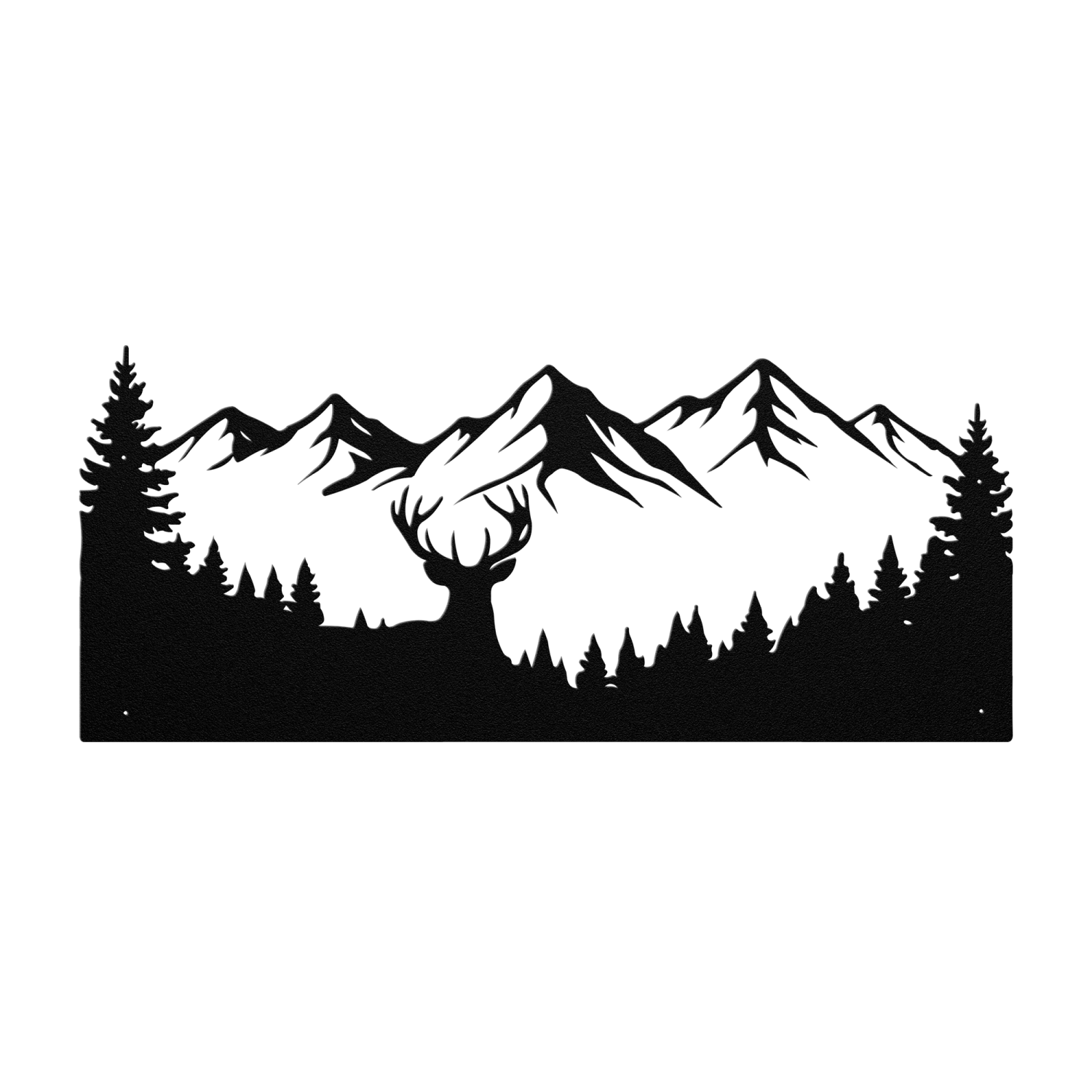 Mountain Deer Wilderness Art