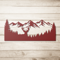 Mountain Deer Wilderness Art - Image 5