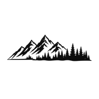 Mountain Horizon Metal Wall Art