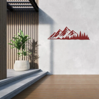 Mountain Horizon Metal Wall Art - Image 5