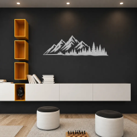 Mountain Horizon Metal Wall Art - Image 6