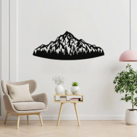Mountain Peaks Wall Art - Image 2