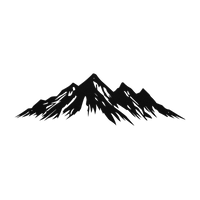 Mountain Range Landscape view Wall Art
