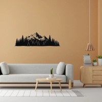 Mountain Range View Wall Art - Image 2