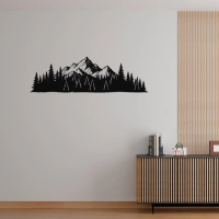Mountain Range View Wall Art - Image 3