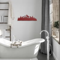 Mountain Range View Wall Art - Image 4