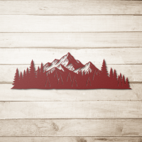 Mountain Range View Wall Art - Image 5