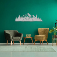 Mountain Range View Wall Art - Image 6